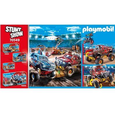 Playmobil Stunt Show Bull Monster Truck D R