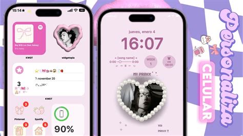 𐙚PERSONALIZA TU CELULAR ANDROID COMO IPHONE 15 iOS 17 widgets