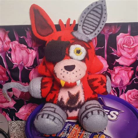 Five Night S At Freddy S 2 Custom Withered Foxy Plush Etsy UK