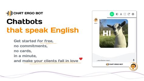 Chatbots In English Chat Ergo Bot