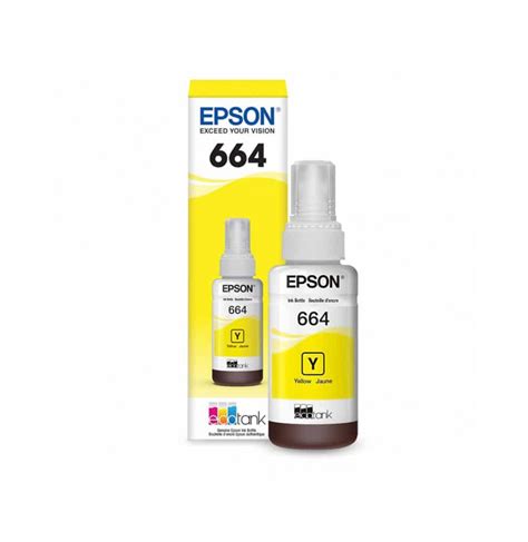 CARTUCHO DE TINTA EPSON T664 YELLOW