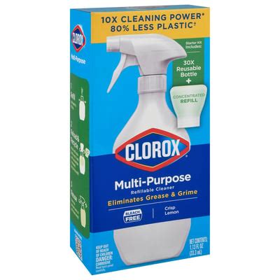 Clorox Clorox Multi Purpose Cleaner Refillable Crisp Lemon Shop