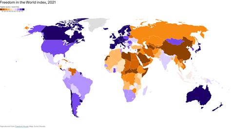 Global freedom continues steady decline: report