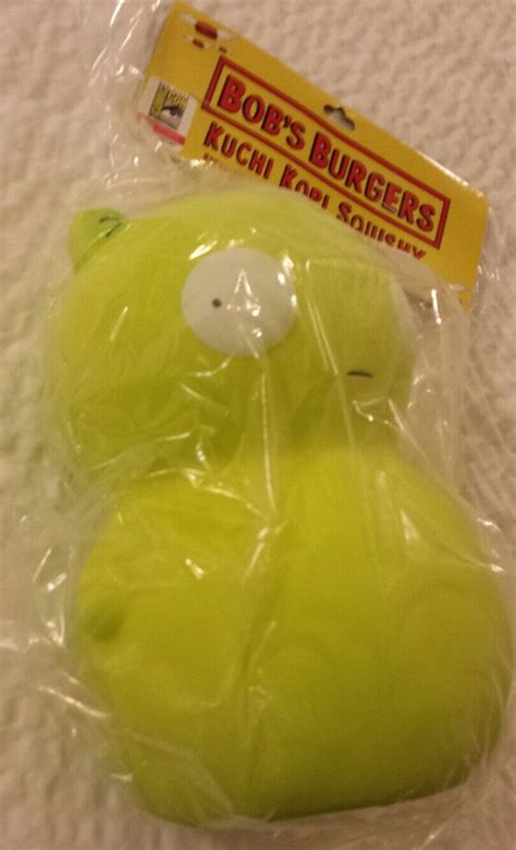 Sdcc 2018 Exclusive Ucc Bobs Burgers Kuchi Kopi 10” Squishy Limited