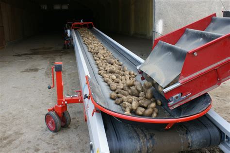 Mobile Conveyors Vegetable And Grain Conveying Tong Engineering UK