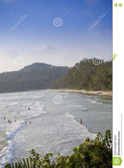 Playa Tropical Hermosa Crystal Beach En La Isla Del Kood De La KOH