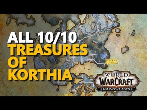 Treasures Of Korthia Wow Achievement Youtube