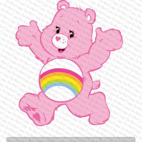 Care Bear Silhouette Svg