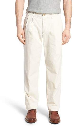 Bills Khakis M2 Classic Fit Pleated Tropical Cotton Poplin Pants Pants Cotton Poplin Poplin