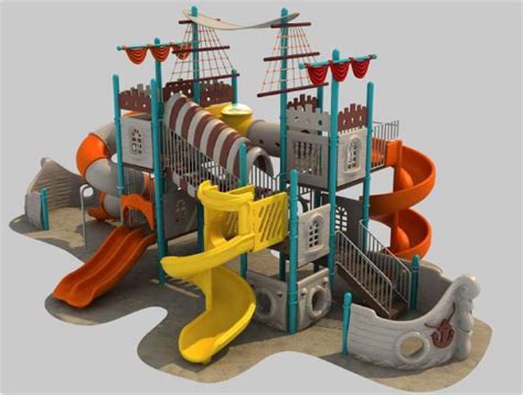 Pirate Ship Playground Equipment