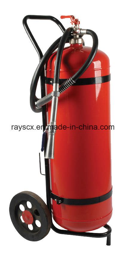 100kg ABC Trolley Fire Extinguisher Empty China Fire Extinguisher And