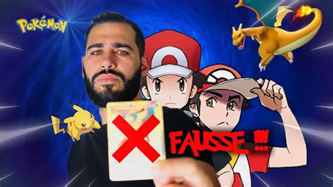 Attention Aux Fausses Cartes Pok Mon Youtube