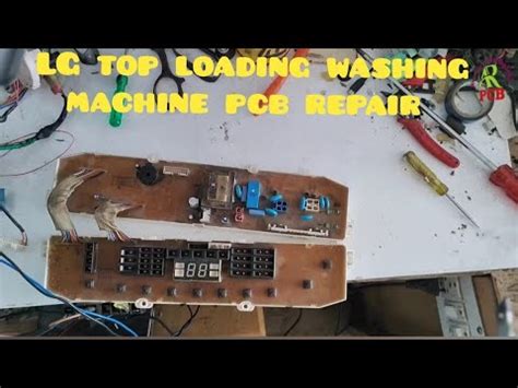 10 Kee Lg Top Loading Washing Machine PCB Inlet Direct On Problem