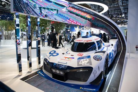 Mission H24 Hydrogen Racing Car Makes Its Asian Debut At CIIE Xinhua