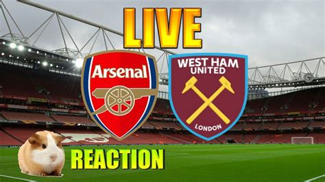 Arsenal Vs West Ham 2 0 Live Stream Youtube