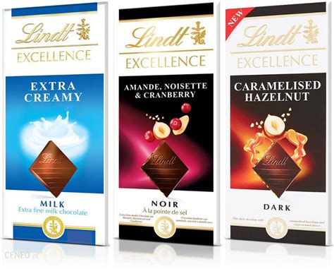 Lindt Zestaw Czekolad Excellence G X Ceny I Opinie Ceneo Pl