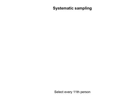 5 5 Systematic Sampling Scientific Research And Methodology