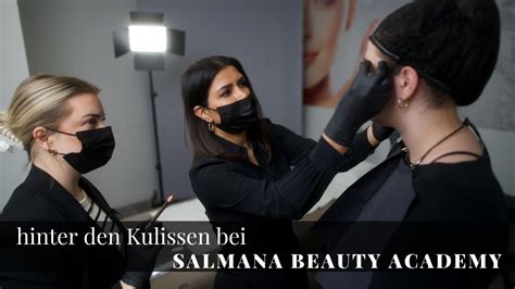 Hinter Den Kulissen Bei Salmana Beauty Academy YouTube