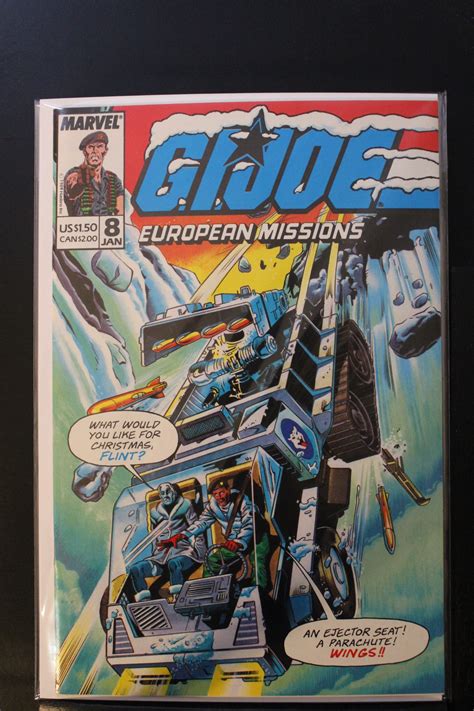 G I Joe European Missions Comic Books Copper Age Marvel