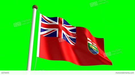 Manitoba Flag Stock Animation | 6374495