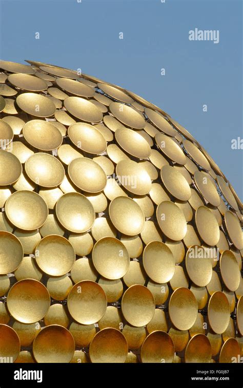 Matrimandir hi-res stock photography and images - Alamy