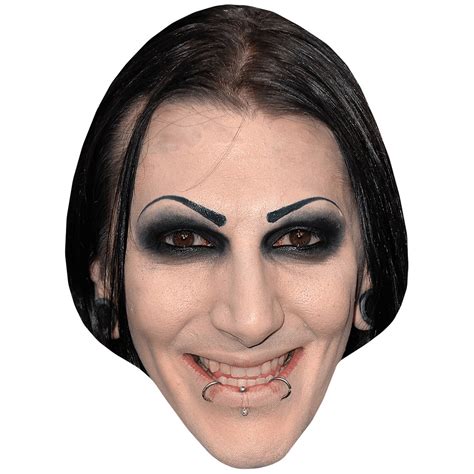 Chris Cerulli Make Up Mask Celebrity Cutouts