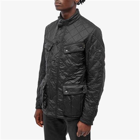 Barbour International Ariel Polarquilt Jacket Black End At