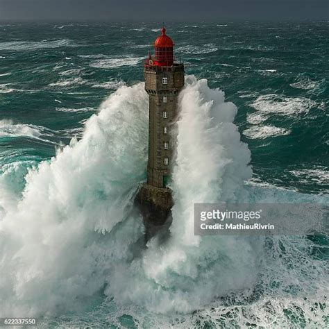 7,014 Lighthouse In Storm Stock Photos, High-Res Pictures, and Images ...