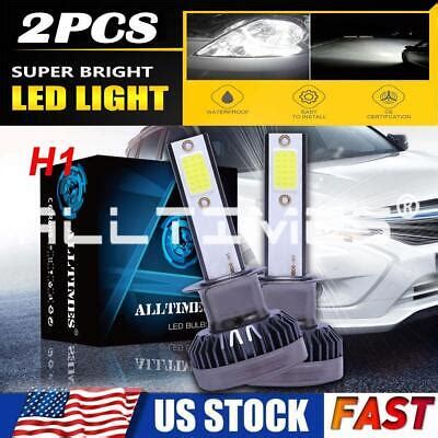 Alltimes H Led Headlight Bulbs Conversion High Low Beam Lamp K