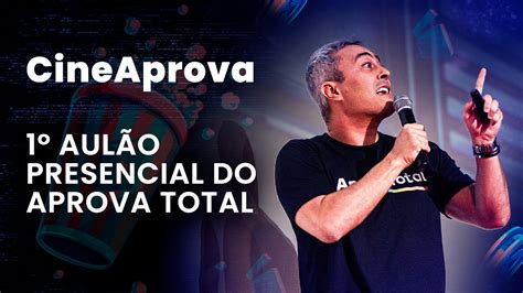 O 1º AULÃO PRESENCIAL DO APROVA TOTAL FOI UM SUCESSO YouTube