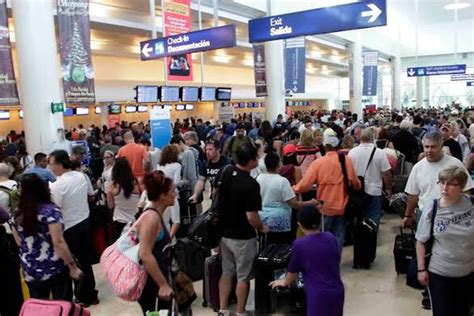 Reporta El Aeropuerto De Canc N Operaciones A Reas