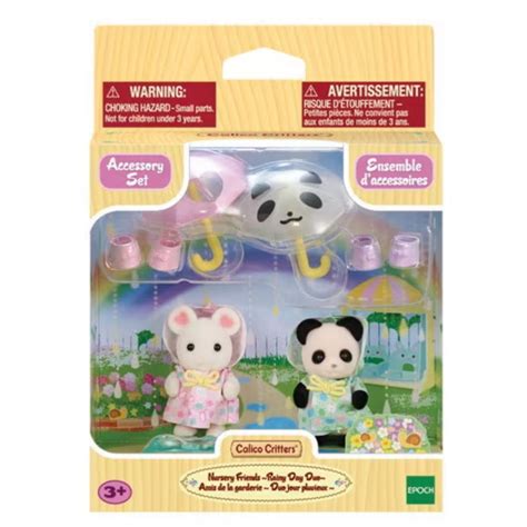 Calico Critters Nursery Friends Rainy Day Duo – Kinoko Kids