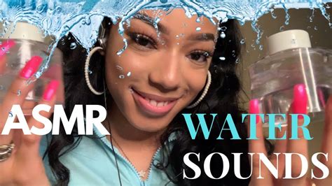 Asmr Water Sounds Compilation No Talking Youtube