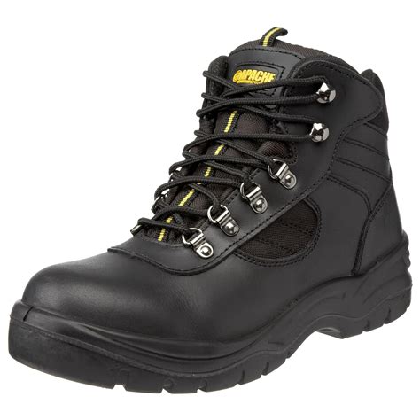 Apache Unisex Adult Ap303 Safety Boots Black 3 Uk Wide Uk