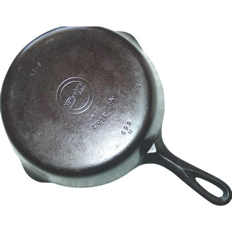 Griswold No 6 Cast Iron Skillet 699 M Smooth Bottom 9” Frying Pan Sold On Ruby Lane