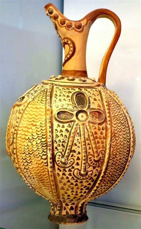 Ritual Ewer With Sacral Knots In Relief Knossos Little Palace 1450