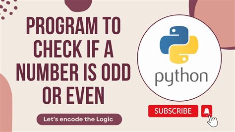 Python Program To Check If A Number Is Even Or Odd Python Tutorials For Beginners Python