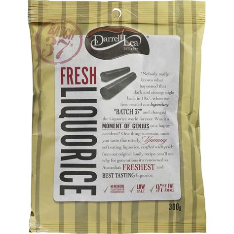 Darrell Lea Licorice Original 300g Bag Woolworths