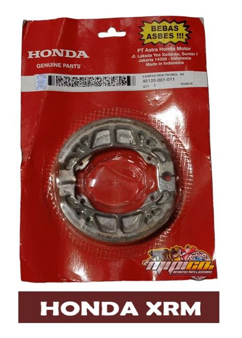 HONDA XRM BRAKE SHOE GENUINE PRODUCTS Lazada PH