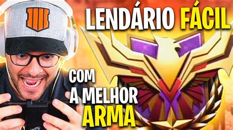 Usei a MELHOR ARMA para pegar LENDÁRIO Rápido e Fácil no COD Mobile