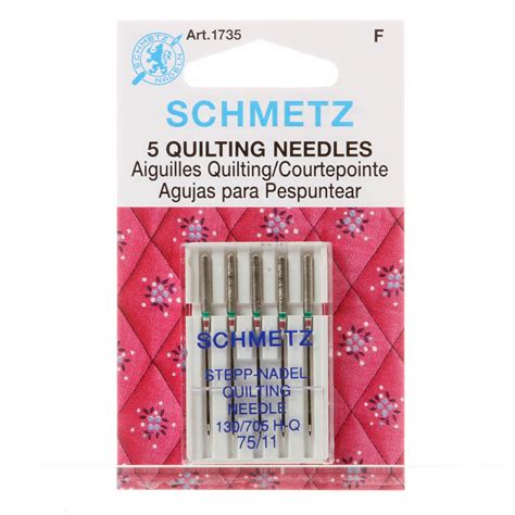 Schmetz Quiltingmachine Needlessize 7511 By Schmetz