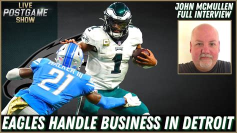 Philadelphia Eagles Run Game Dominant Vs Lions In Eagles Win John