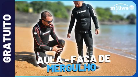 Faca De Pesca Sub E Mergulho Livre Curso Mergulho Livre Pesca Sub