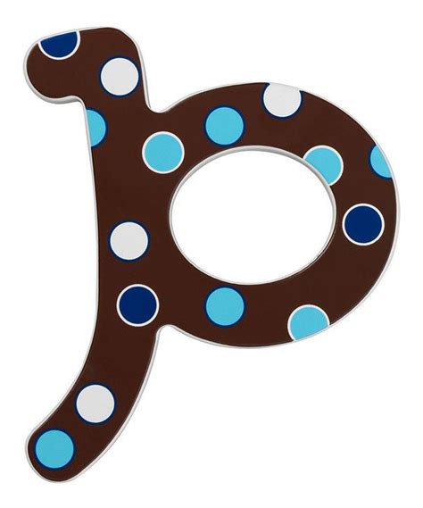 Kidkraft Preppy Dot Letter P Wall Sign Dot Letters Wall Signs