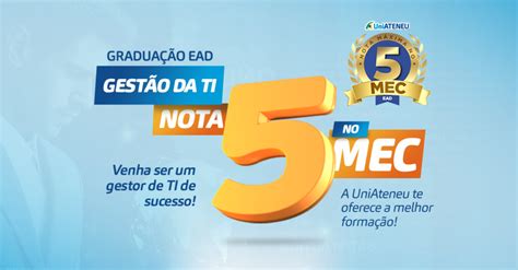 Curso De Gest O Da Tecnologia Na Modalidade Ead Conquista Nota M Xima