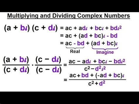 Calculus Complex Numbers Functions Of Multiplying And