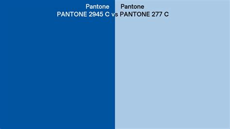 Pantone 2945 C Vs Pantone 277 C Side By Side Comparison