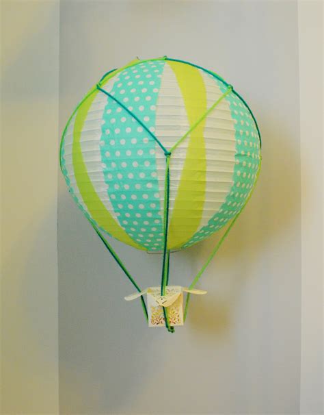 DIY Miniature Hot Air Balloons - Loving Here