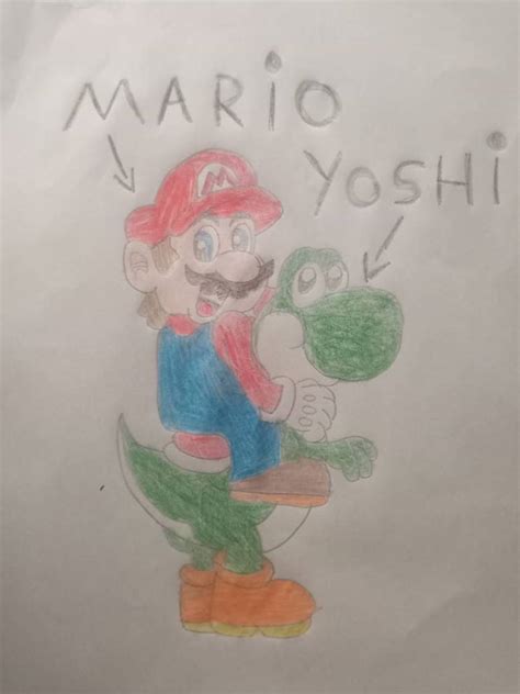 Mario and yoshi by NikiKunArtz on DeviantArt