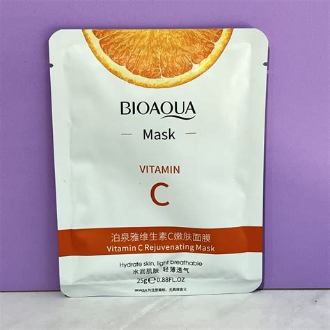 Velo Facial Bioaqua Vitamina C Alay By CyH